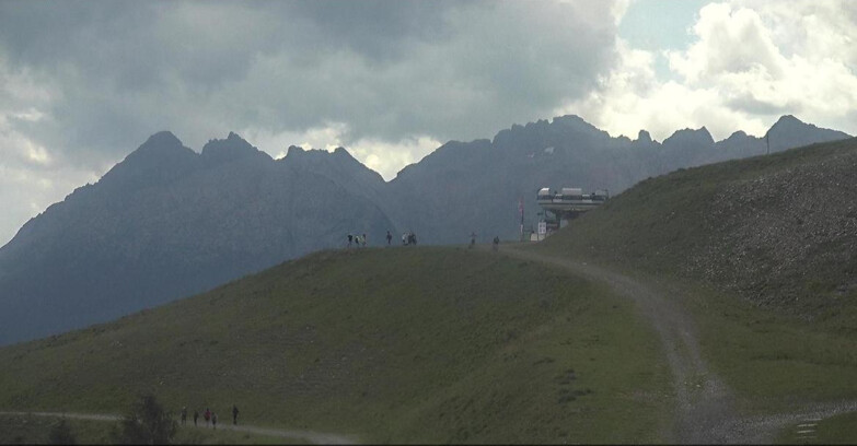 Webcam Moena-Alpe Lusia  - Arrivo seggiovia Campo-Cune