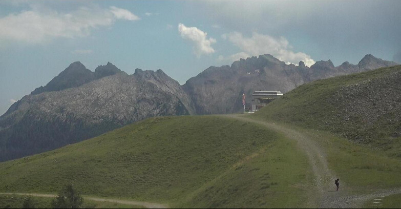 Webcam Moena-Alpe Lusia  - Arrivo seggiovia Campo-Cune