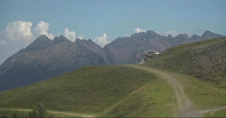 Webcam Moena-Alpe Lusia  - Arrivo seggiovia Campo-Cune