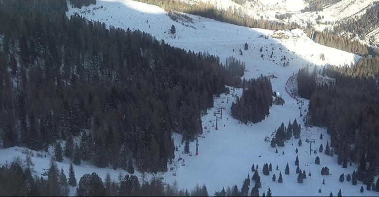 Webcam Moena-Alpe Lusia  - Pista Piavac