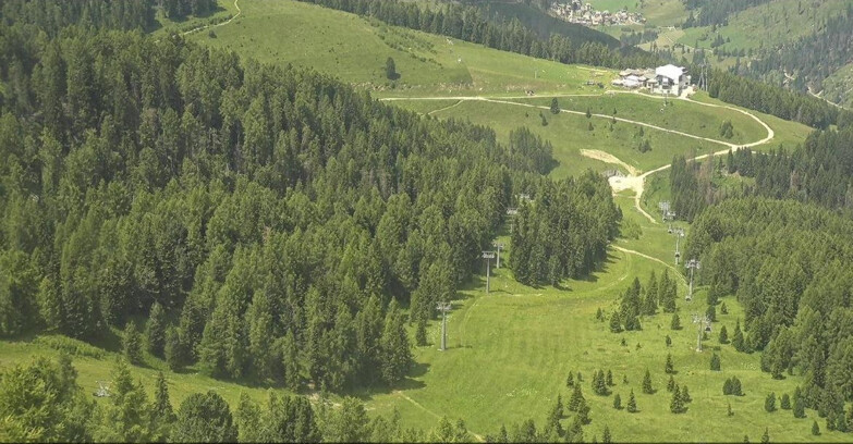 Webcam Moena-Alpe Lusia  - Pista Piavac