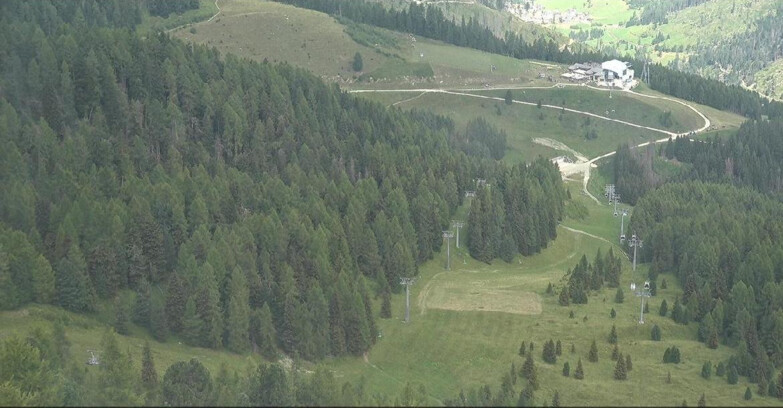 Webcam Moena-Alpe Lusia  - Pista Piavac