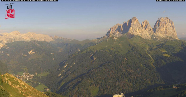 Webcam Canazei-Belvedere - Campitello - Col Rodella