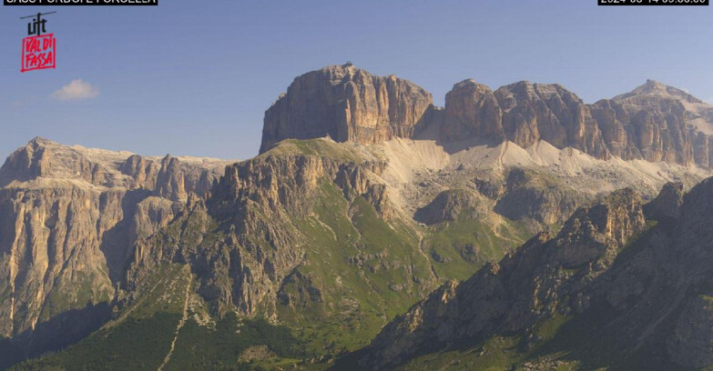 Webcam Canazei-Belvedere - Canazei - Forcella Pordoi