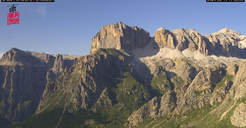 Webcam Canazei-Belvedere - Canazei - Forcella Pordoi