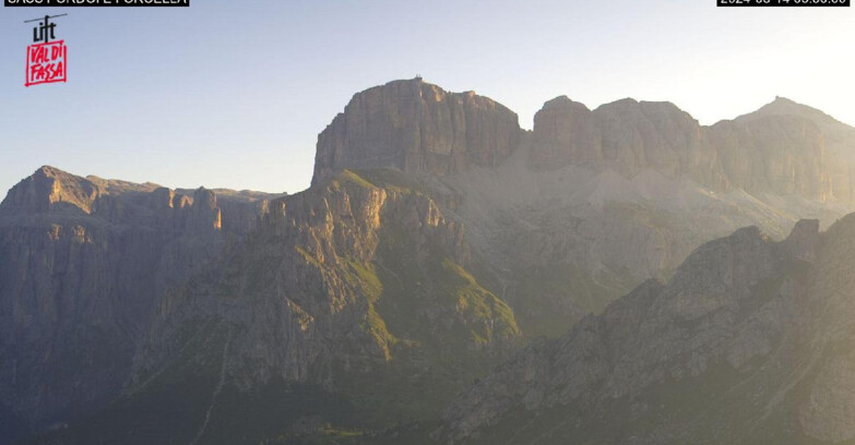 Webcam Canazei-Belvedere  - Canazei - Forcella Pordoi