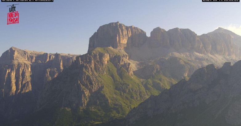 Webcam Canazei-Belvedere - Canazei - Forcella Pordoi