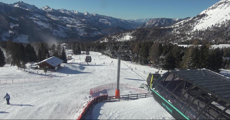 Webcam Bellamonte-Alpe Lusia  - La Morea