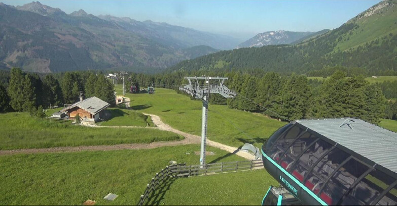 Webcam Bellamonte-Alpe Lusia - La Morea