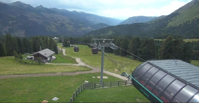 Webcam Bellamonte-Alpe Lusia - La Morea