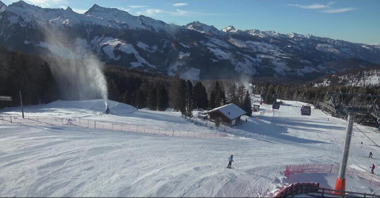 Webcam Bellamonte-Alpe Lusia  - Pista Le Fassane e Morea Snowpark