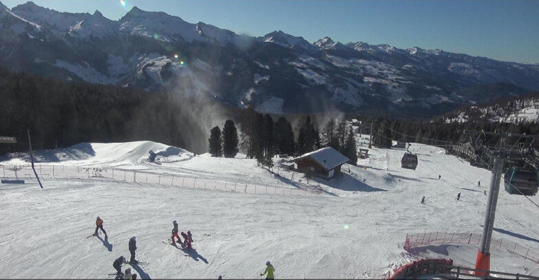 Webcam Bellamonte-Alpe Lusia  - Pista Le Fassane e Morea Snowpark