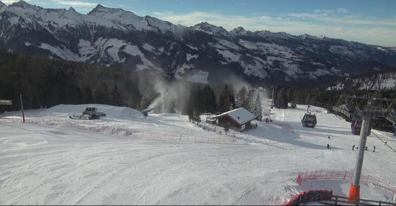 Webcam Bellamonte-Alpe Lusia  - Pista Le Fassane e Morea Snowpark