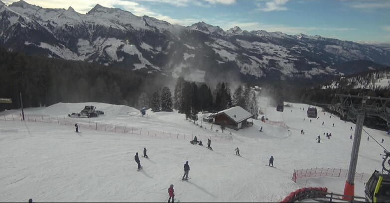 Webcam Bellamonte-Alpe Lusia  - Pista Le Fassane e Morea Snowpark