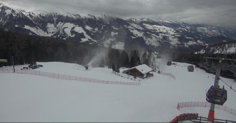 Webcam Bellamonte-Alpe Lusia  - Pista Le Fassane e Morea Snowpark