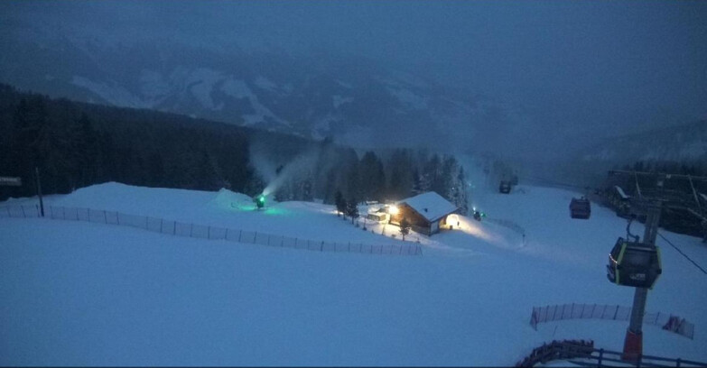 Webcam Bellamonte-Alpe Lusia  - Pista Le Fassane e Morea Snowpark