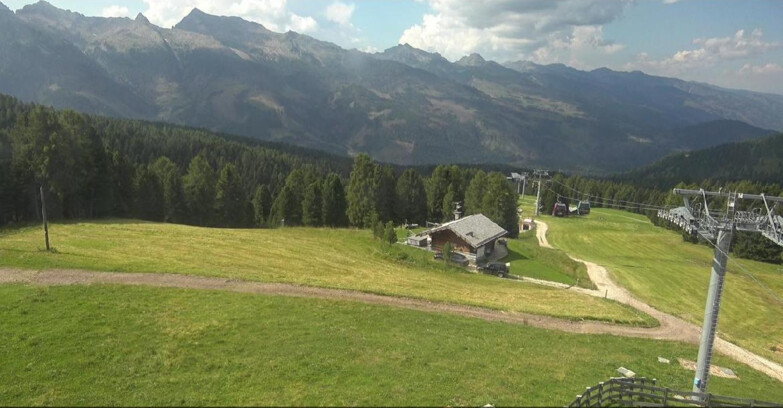 Webcam Bellamonte-Alpe Lusia - Pista Le Fassane e Morea Snowpark