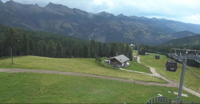 Webcam Bellamonte-Alpe Lusia - Pista Le Fassane e Morea Snowpark