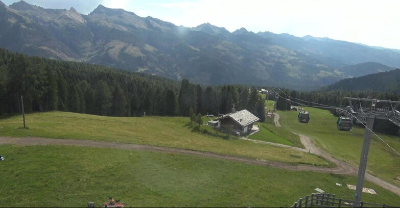 Webcam Bellamonte-Alpe Lusia - Pista Le Fassane e Morea Snowpark