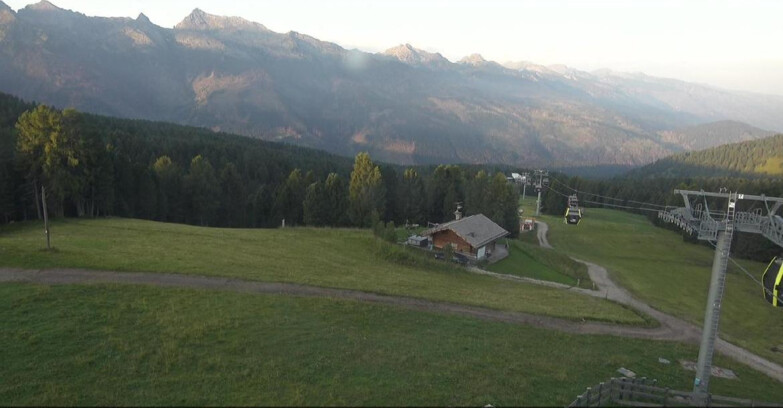 Webcam Bellamonte-Alpe Lusia - Pista Le Fassane e Morea Snowpark