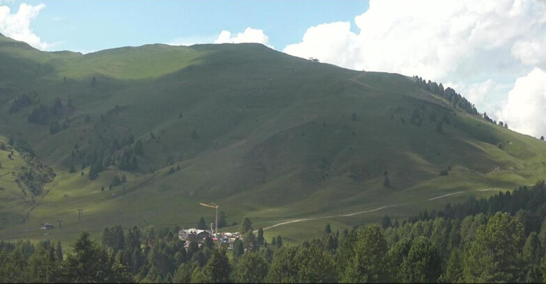 Webcam Bellamonte-Alpe Lusia - Pista direttissima Le Cune