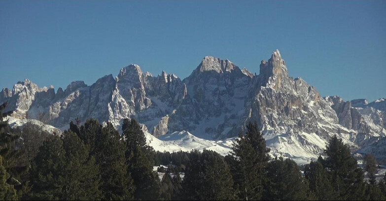 Webcam Bellamonte-Alpe Lusia - Pale di San Martino