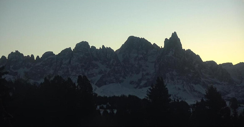 Webcam Bellamonte-Alpe Lusia  - Pale di San Martino