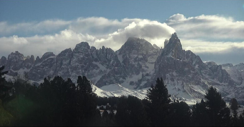 Webcam Bellamonte-Alpe Lusia - Pale di San Martino