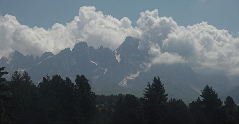 Webcam Bellamonte-Alpe Lusia - Pale di San Martino