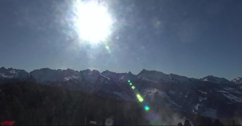 Webcam Bellamonte-Alpe Lusia  - Lagorai