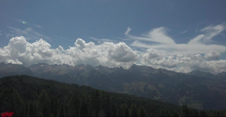 Webcam Bellamonte-Alpe Lusia - Catena del Lagorai