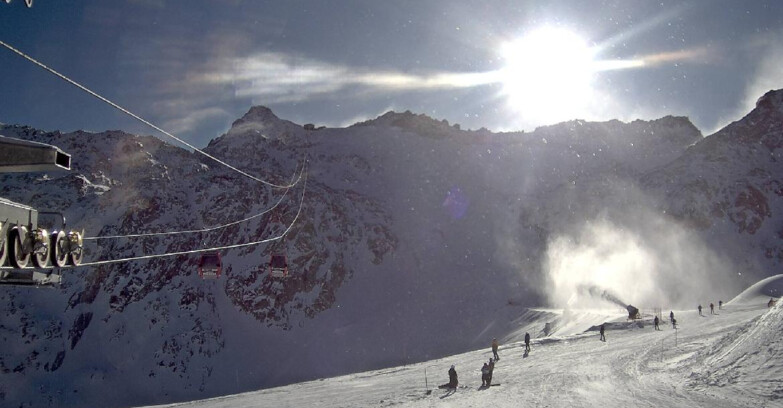 Webcam Pontedilegno-Tonale - Ski Area Passo del Tonale  - Presena