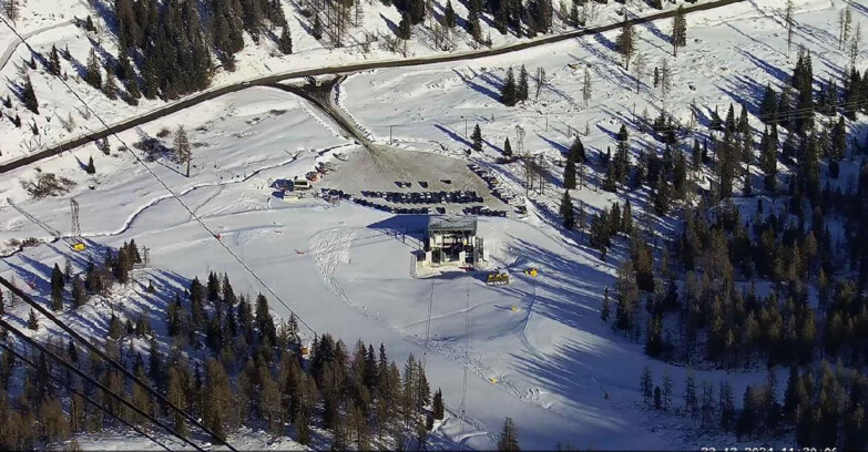 Webcam Passo San Pellegrino-Falcade - Panorama N-E