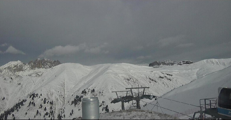 Webcam Pozza di Fassa-Aloch-Buffaure  - Sasso Lungo e Sasso Piatto visti da Buffaure