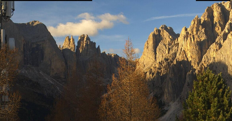 Webcam Виго-ди-Фасса-Пера-Чампедие  - Vigo di Fassa - Gardeccia - Torri del Vajolet