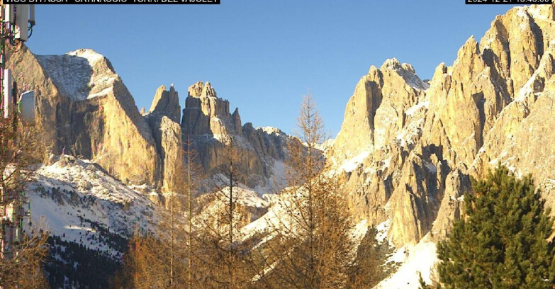 Webcam Vigo di Fassa-Pera-Ciampedìe - Vigo di Fassa - Gardeccia - Torri del Vajolet