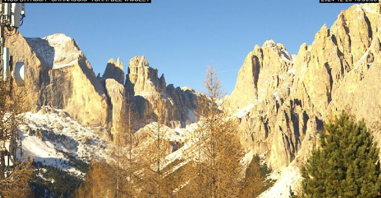 Webcam Vigo di Fassa-Pera-Ciampedìe - Vigo di Fassa - Gardeccia - Torri del Vajolet