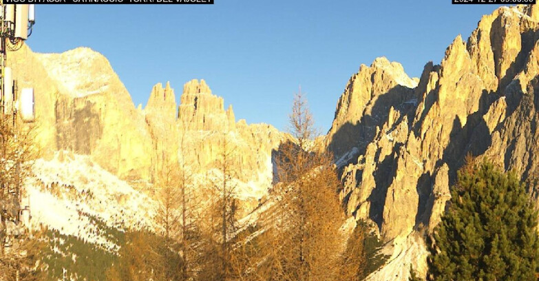 Webcam Vigo di Fassa-Pera-Ciampedie - Vigo di Fassa - Gardeccia - Torri del Vajolet