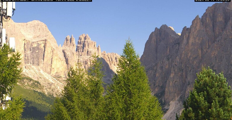 Webcam Vigo di Fassa-Pera-Ciampedìe - Vigo di Fassa - Gardeccia - Torri del Vajolet