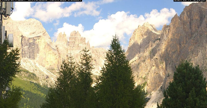 Webcam Vigo di Fassa-Pera-Ciampedìe - Vigo di Fassa - Gardeccia - Torri del Vajolet