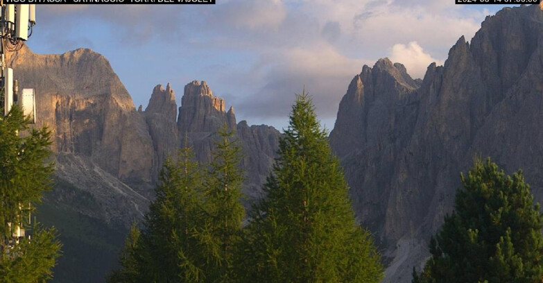 Webcam Vigo di Fassa-Pera-Ciampedìe - Vigo di Fassa - Gardeccia - Torri del Vajolet