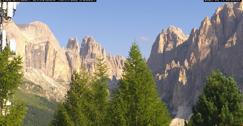 Webcam Vigo di Fassa-Pera-Ciampedìe - Vigo di Fassa - Gardeccia - Torri del Vajolet