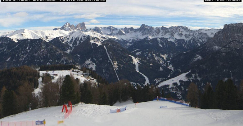 Webcam Vigo di Fassa-Pera-Ciampedìe - Vigo di Fassa - Ciampedie e Pozza Buffaure