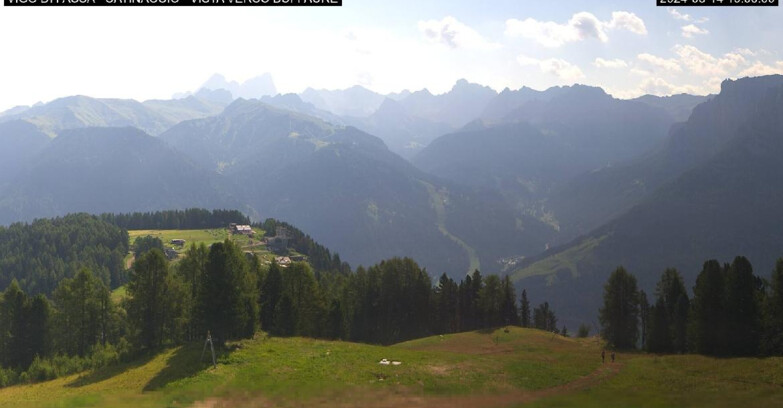 Webcam Vigo di Fassa-Pera-Ciampedie - Vigo di Fassa - Ciampedie e Pozza Buffaure