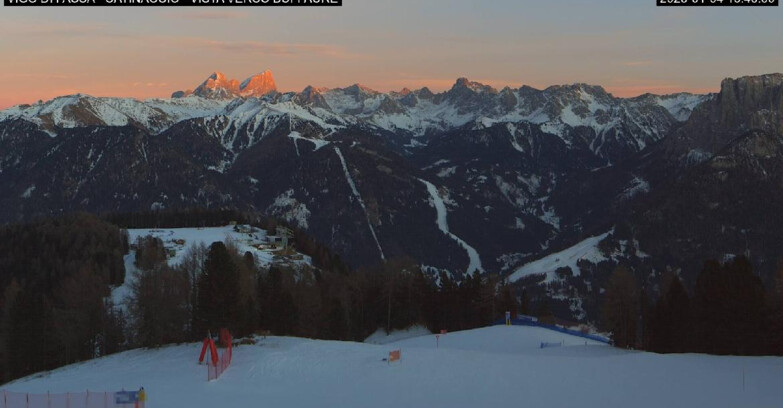 Webcam Vigo di Fassa-Pera-Ciampedìe - Vigo di Fassa - Ciampedie e Pozza Buffaure