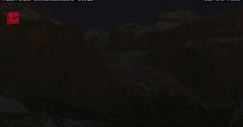 Webcam Campitello-Mazzin-Col Rodella - Canazei - Belvedere - Skiarea Belvedere