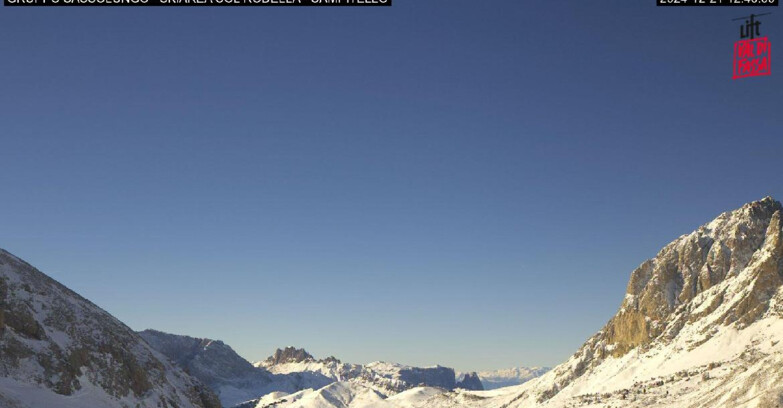 Webcam Campitello-Mazzin-Col Rodella - Campitello di Fassa - Col Rodella - Gruppo del Sassolungo