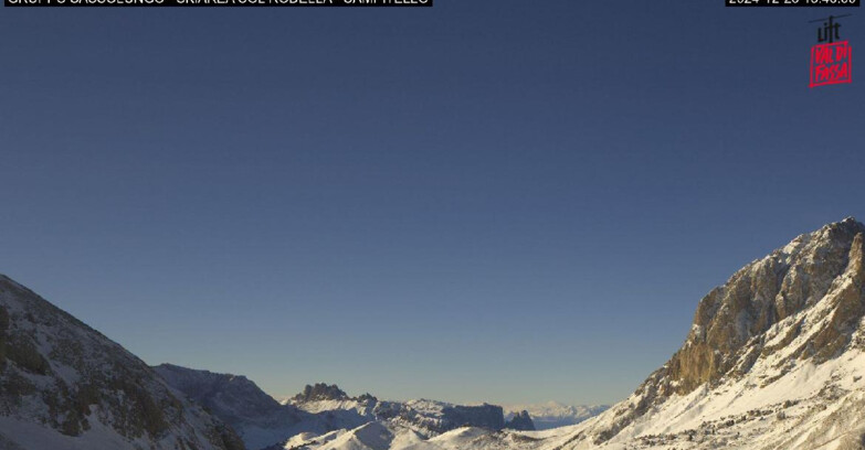 Webcam Campitello-Mazzin-Col Rodella - Campitello di Fassa - Col Rodella - Gruppo del Sassolungo