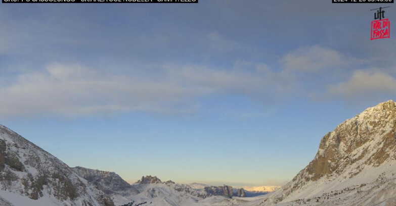 Webcam Campitello-Mazzin-Col Rodella - Campitello di Fassa - Col Rodella - Gruppo del Sassolungo