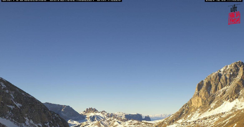 Webcam Campitello-Mazzin-Col Rodella - Campitello di Fassa - Col Rodella - Gruppo del Sassolungo